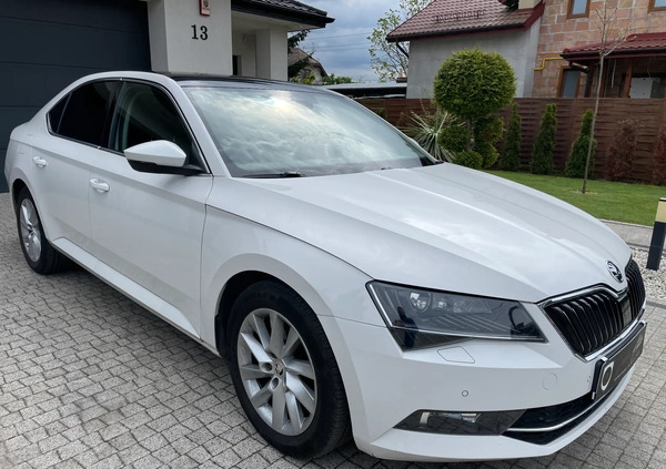 Skoda Superb cena 79900 przebieg: 153000, rok produkcji 2019 z Brzeszcze małe 781